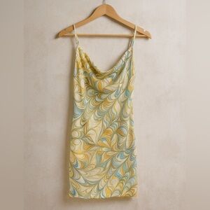 NWT Swirl spaghetti strap mini dress